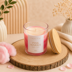 Bougie Pink Marble - Barbe à papa
