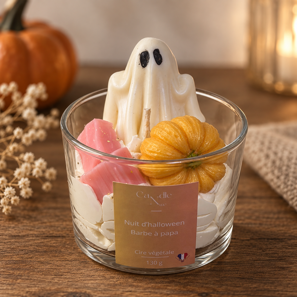 Bougie gourmande - Nuit d'halloween