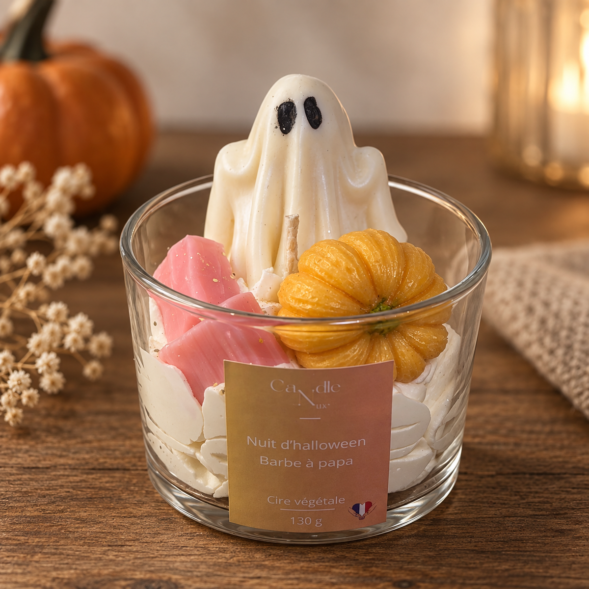 Bougie gourmande - Nuit d'halloween