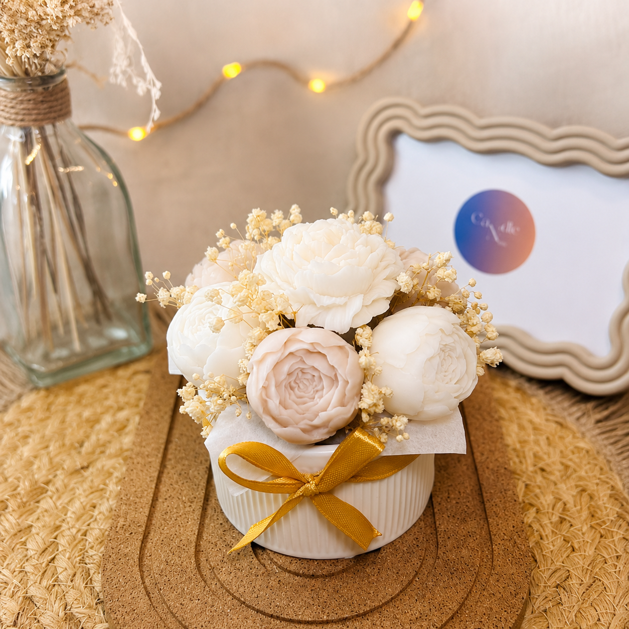 Bouquet de Fondants – Fleur de coton