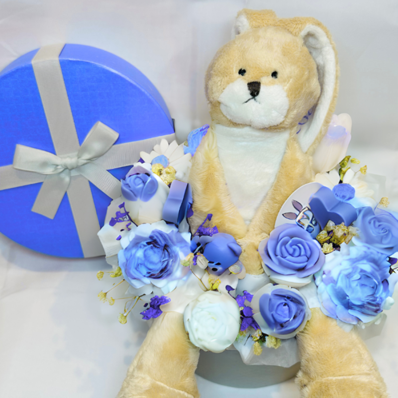 Précommande - Bouquet de Fondant "Spécial Naissance" - Préparation commande ( 5 à 20 jours)