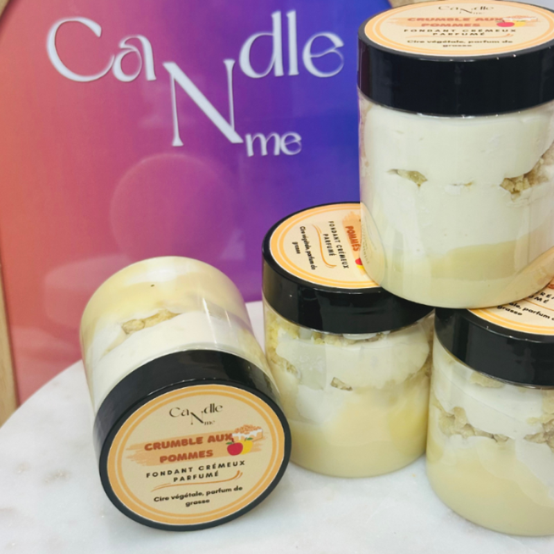 Fondant Crémeux – Parfum crumble aux Pommes