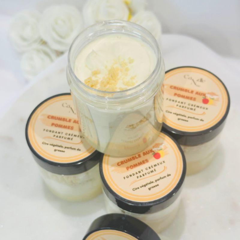 Fondant Crémeux – Parfum crumble aux Pommes