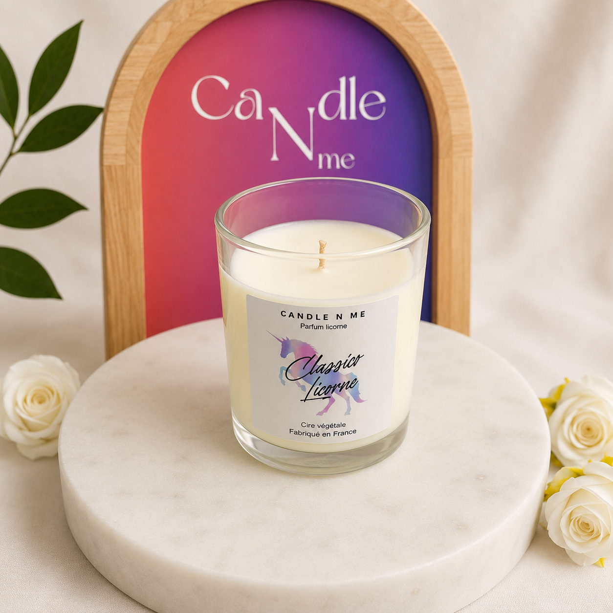 Bougie Classico - Licorne