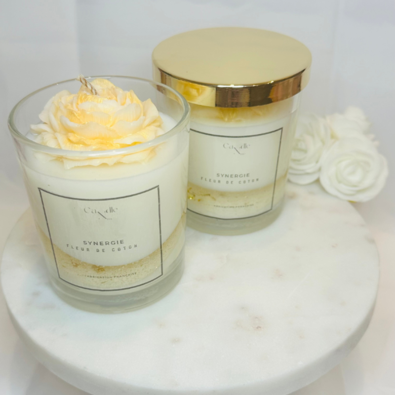 Bougie Synergie - Fleur de coton