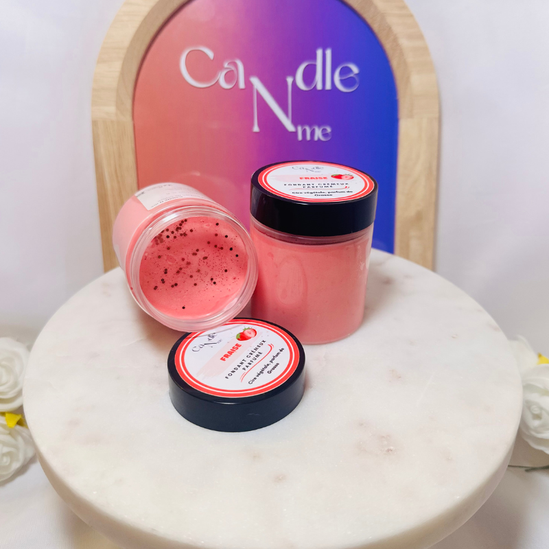 Fondant Crémeux – Parfum Fraise